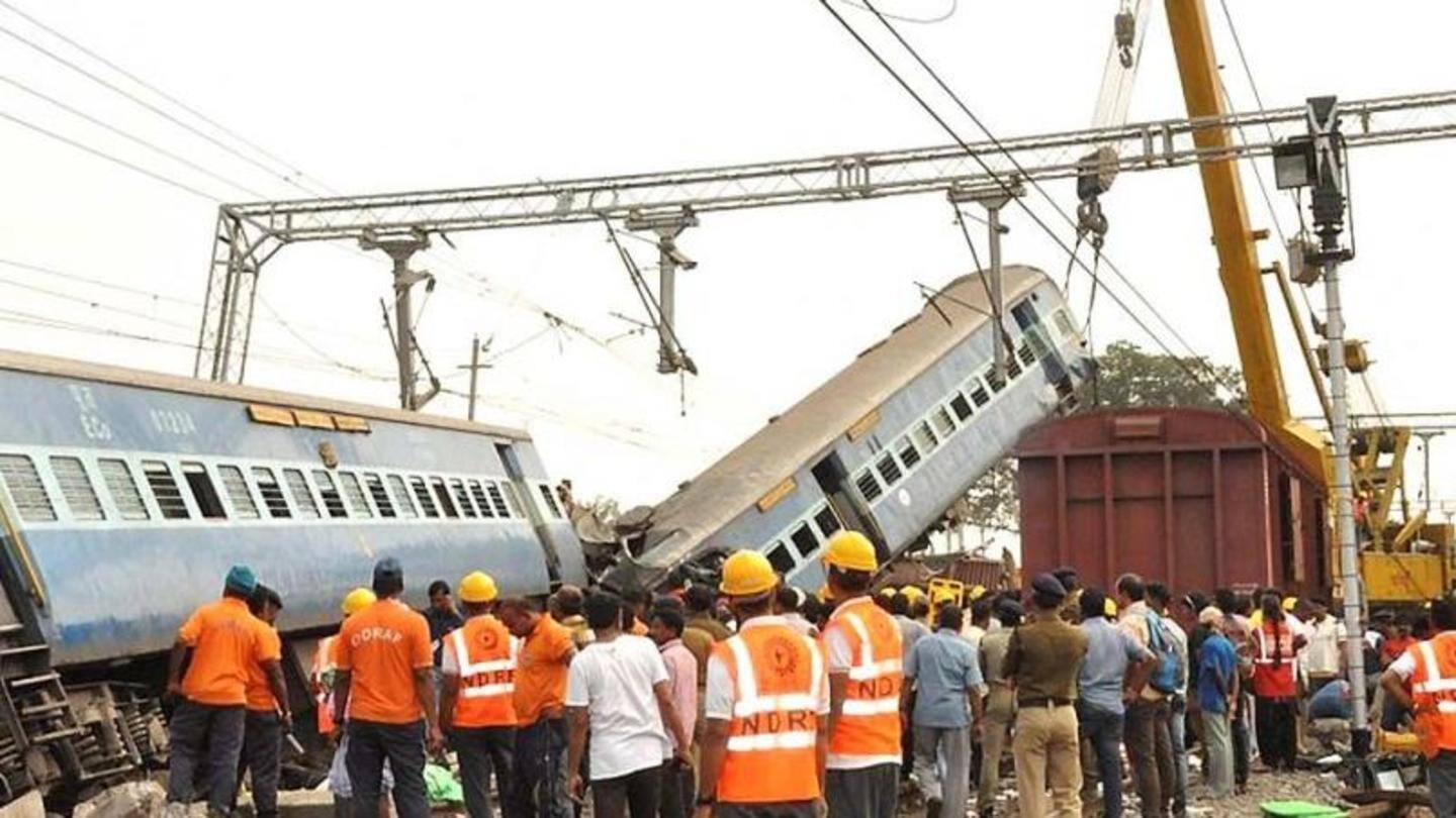 Context: 14 coaches derailed, questions about safety followed Context: 14 coaches derailed, questions about safety followed