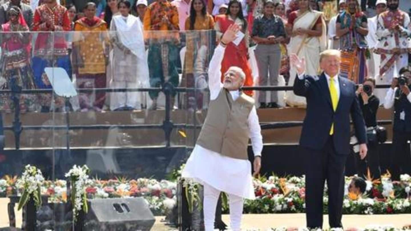 #NamasteTrump: America loves India, says US President, praises PM Modi