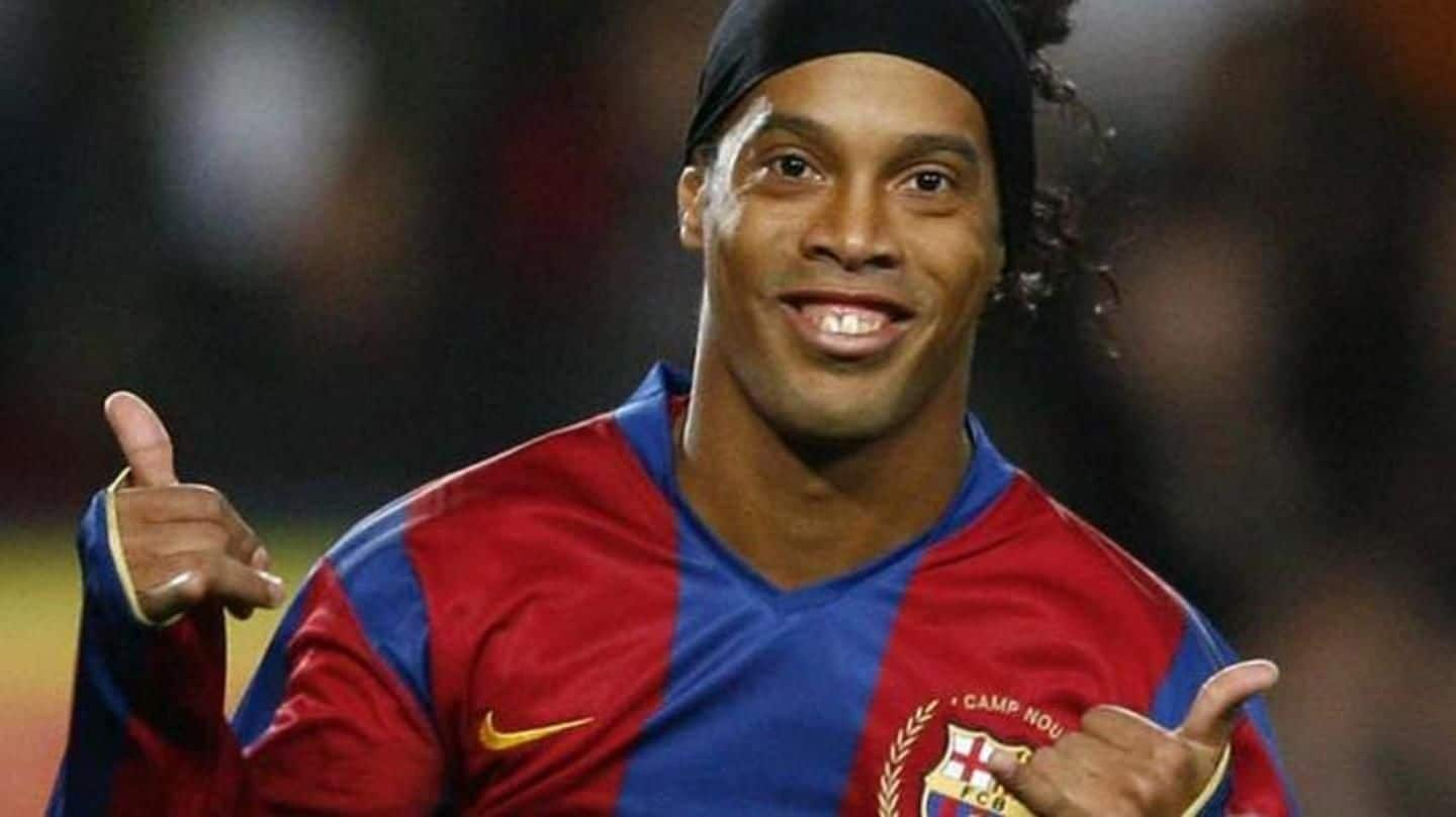 Ronaldinho denies marrying his girlfriends 'at the same time'