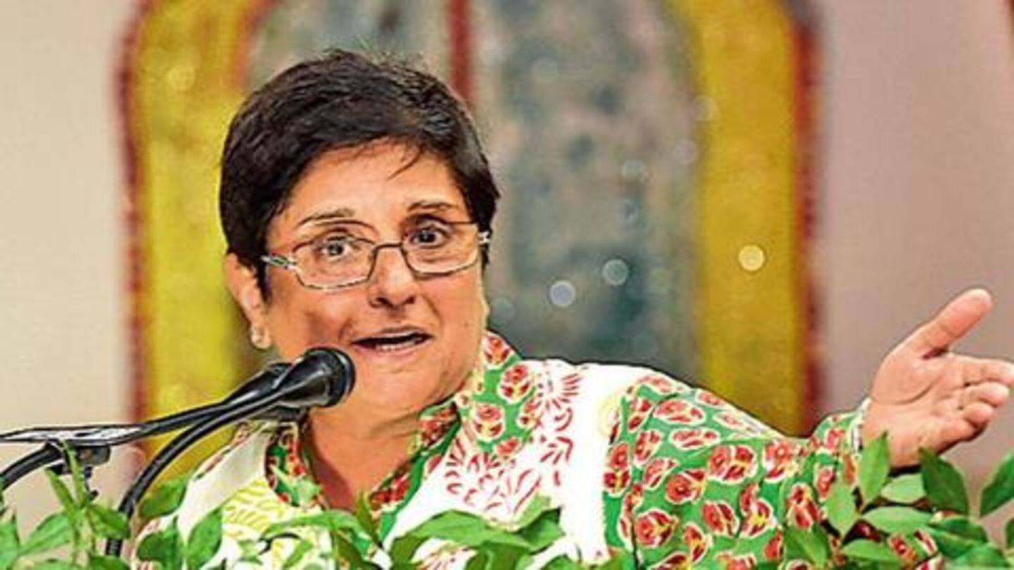 Bedi and Congress fought over a number of issues Bedi and Congress fought over a number of issues