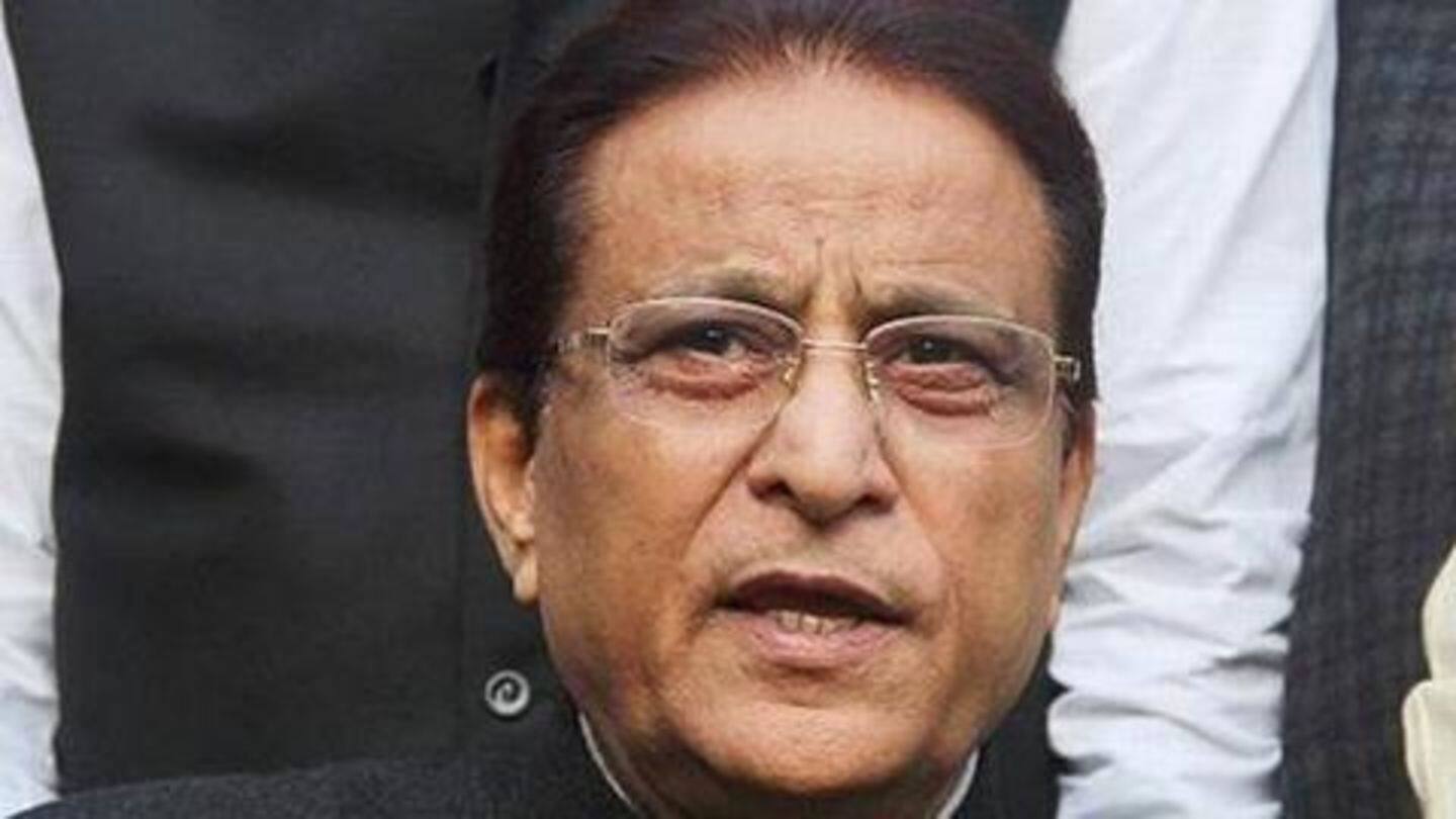 'Aankhon me aankhein' remark: BJP-leaders seek punishment for Azam Khan