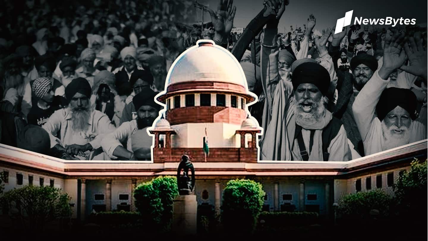 SC stepped in, allowed farmers to protest without blocking Delhi SC stepped in, allowed farmers to protest without blocking Delhi