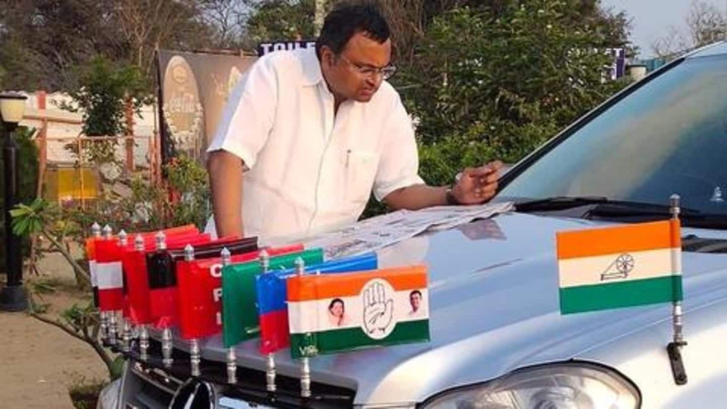 Will bring bad name: Congress leader opposes Karti Chidambaram's candidature