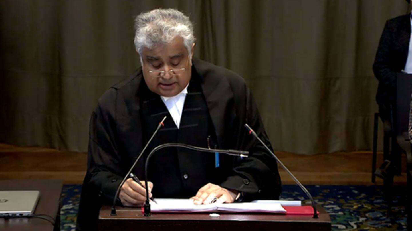 Harish Salve represented India, Anwar Mansoor Khan Pakistan Harish Salve represented India, Anwar Mansoor Khan Pakistan