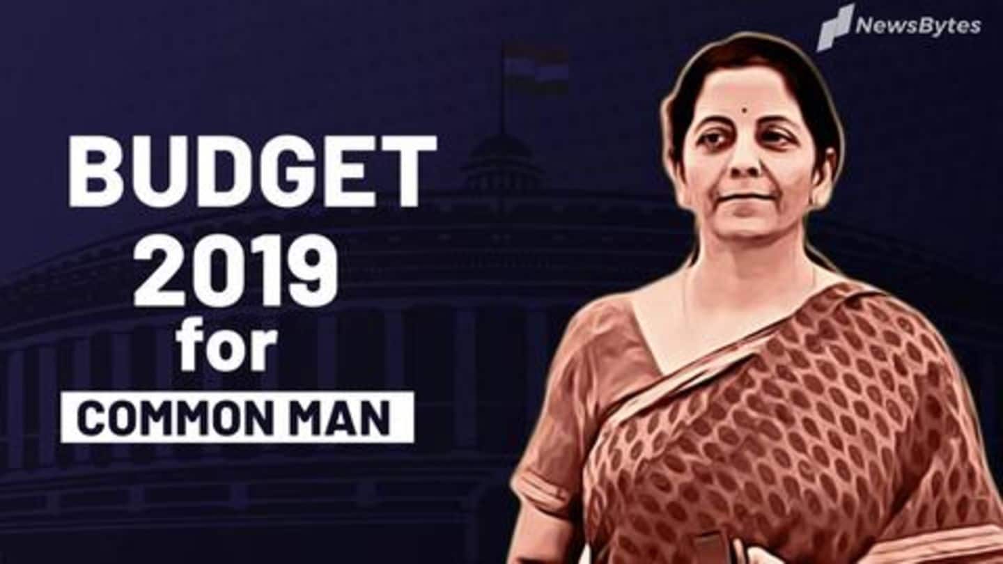 Union Budget 2019: What does it mean for common man?