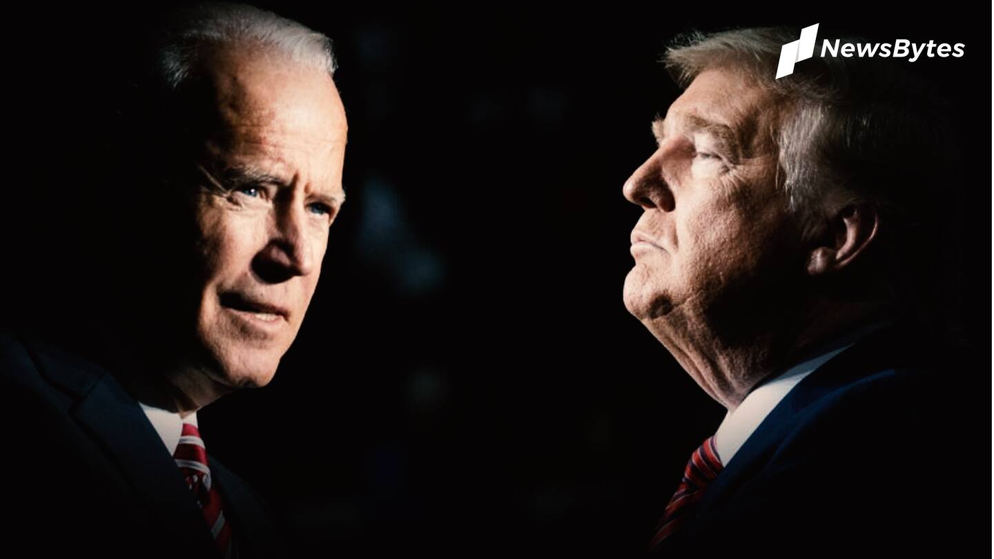 US Elections: Trump, Biden clash from afar at town halls