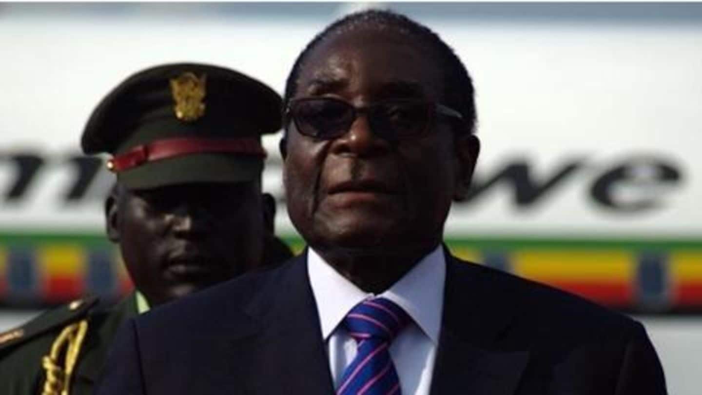 Mugabe was confident only God could remove him from office Mugabe was confident only God could remove him from office