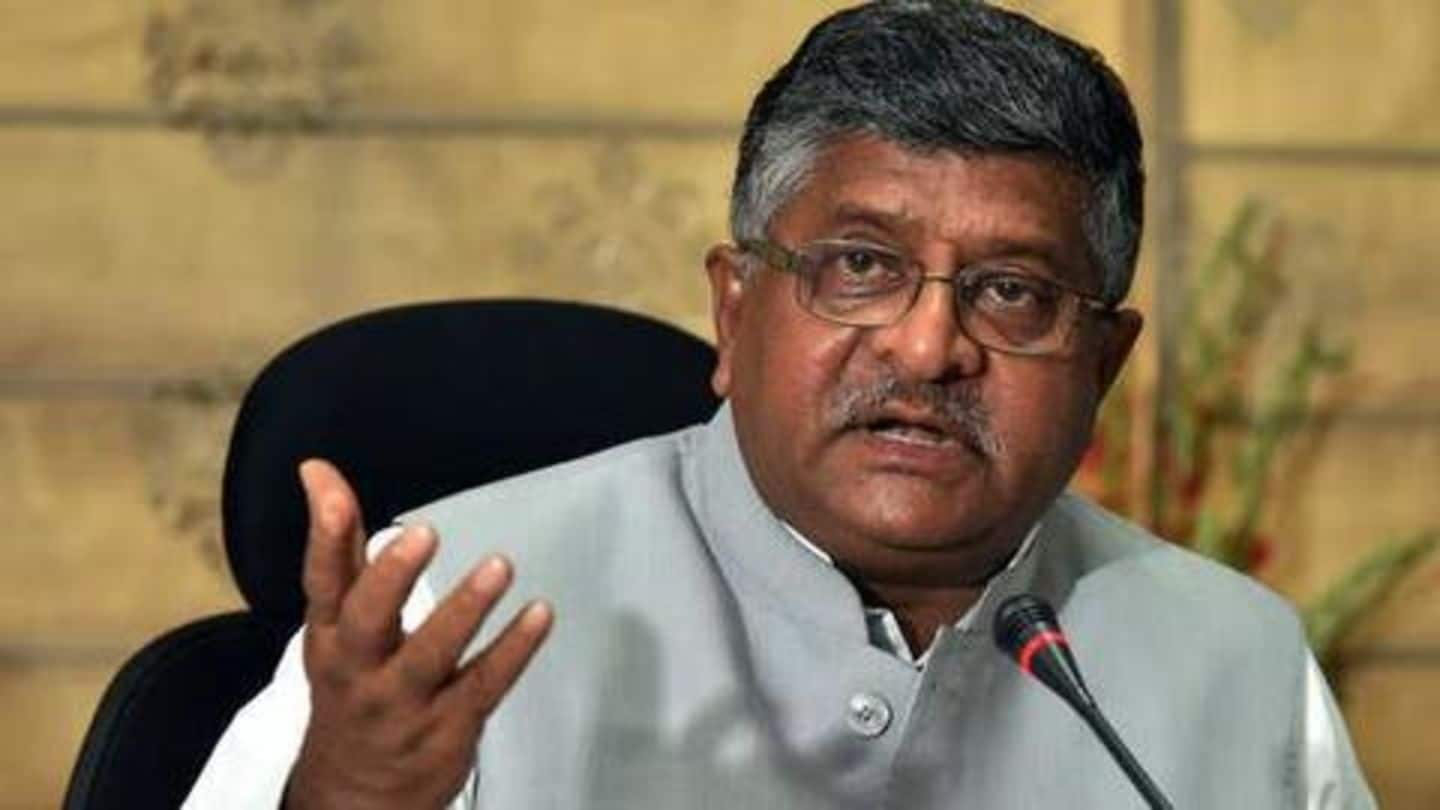 Will consult states before NRC: Law Minister Ravi Shankar Prasad