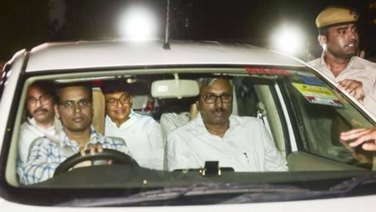 Context: India's former Home/Finance Minister is in jail for corruption Context: India's former Home/Finance Minister is in jail for corruption