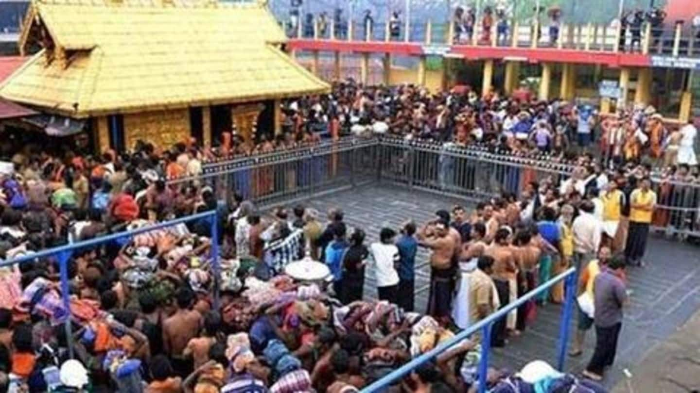 Sabarimala opens for few hours today, police forces on toes