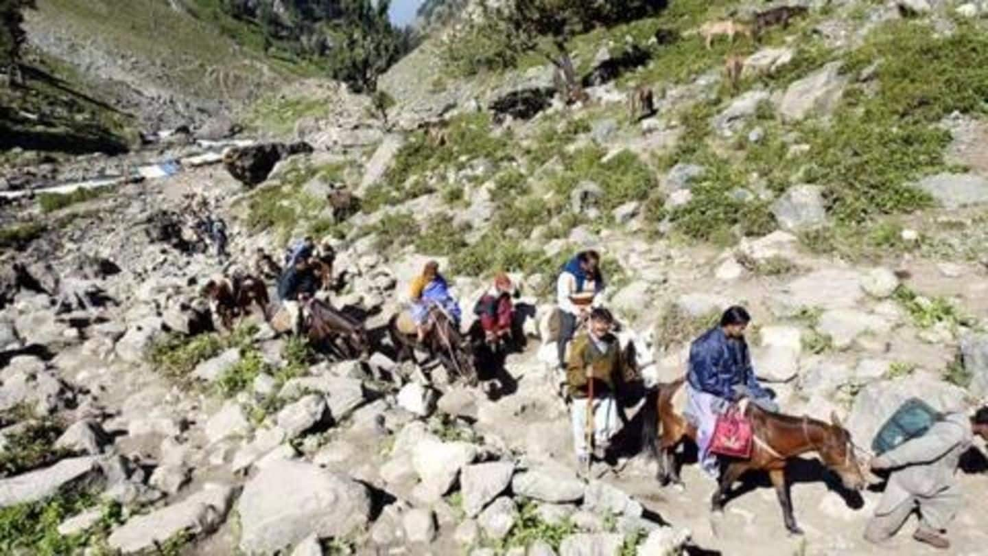 J&K: Amarnath Yatris, tourists asked to return amid terror threats