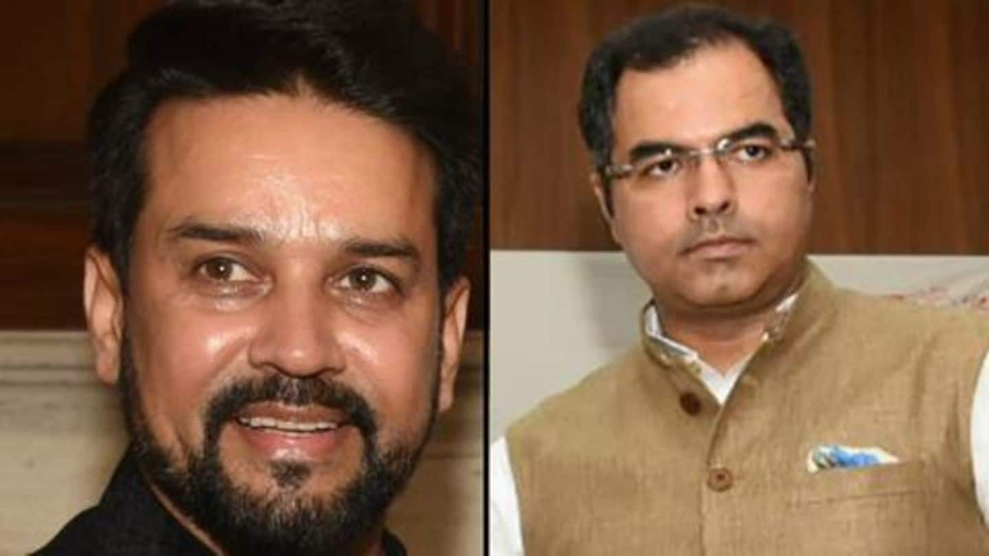 Courtesy EC, Anurag Thakur, Parvesh Verma removed as BJP's star-campaigners