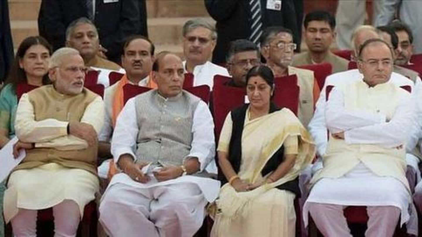 The council includes 25 cabinet ministers, 45 ministers of state The council includes 25 cabinet ministers, 45 ministers of state