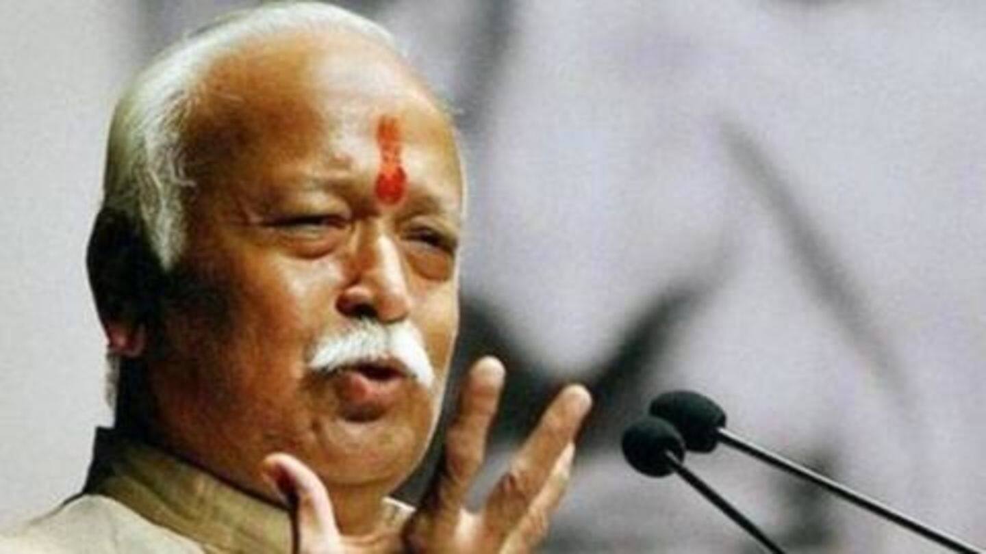 Bhagwat spoke about reservation, his words sparked a row Bhagwat spoke about reservation, his words sparked a row