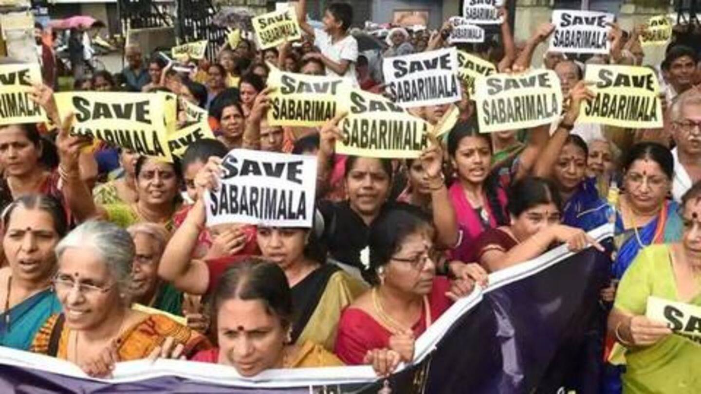 From last year to this week, what happened at Sabrimala From last year to this week, what happened at Sabrimala