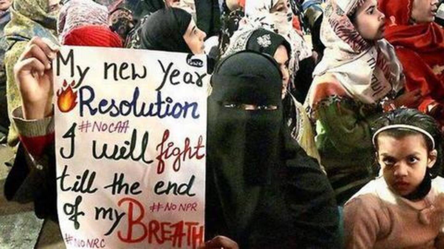 Adityanath claimed men are pushing women and children to protest Adityanath claimed men are pushing women and children to protest