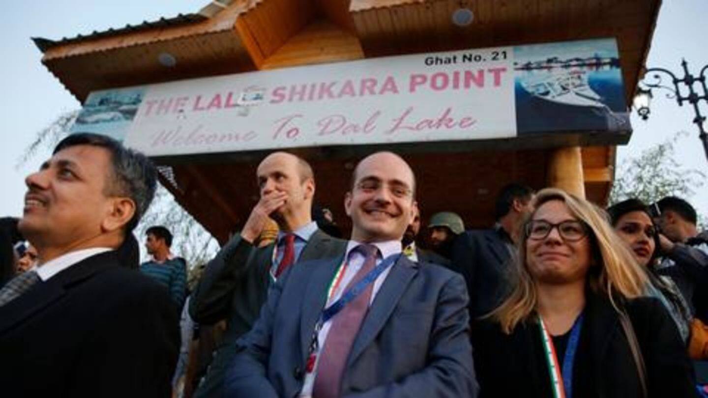 In October, another team's Kashmir visit sparked controversy In October, another team's Kashmir visit sparked controversy