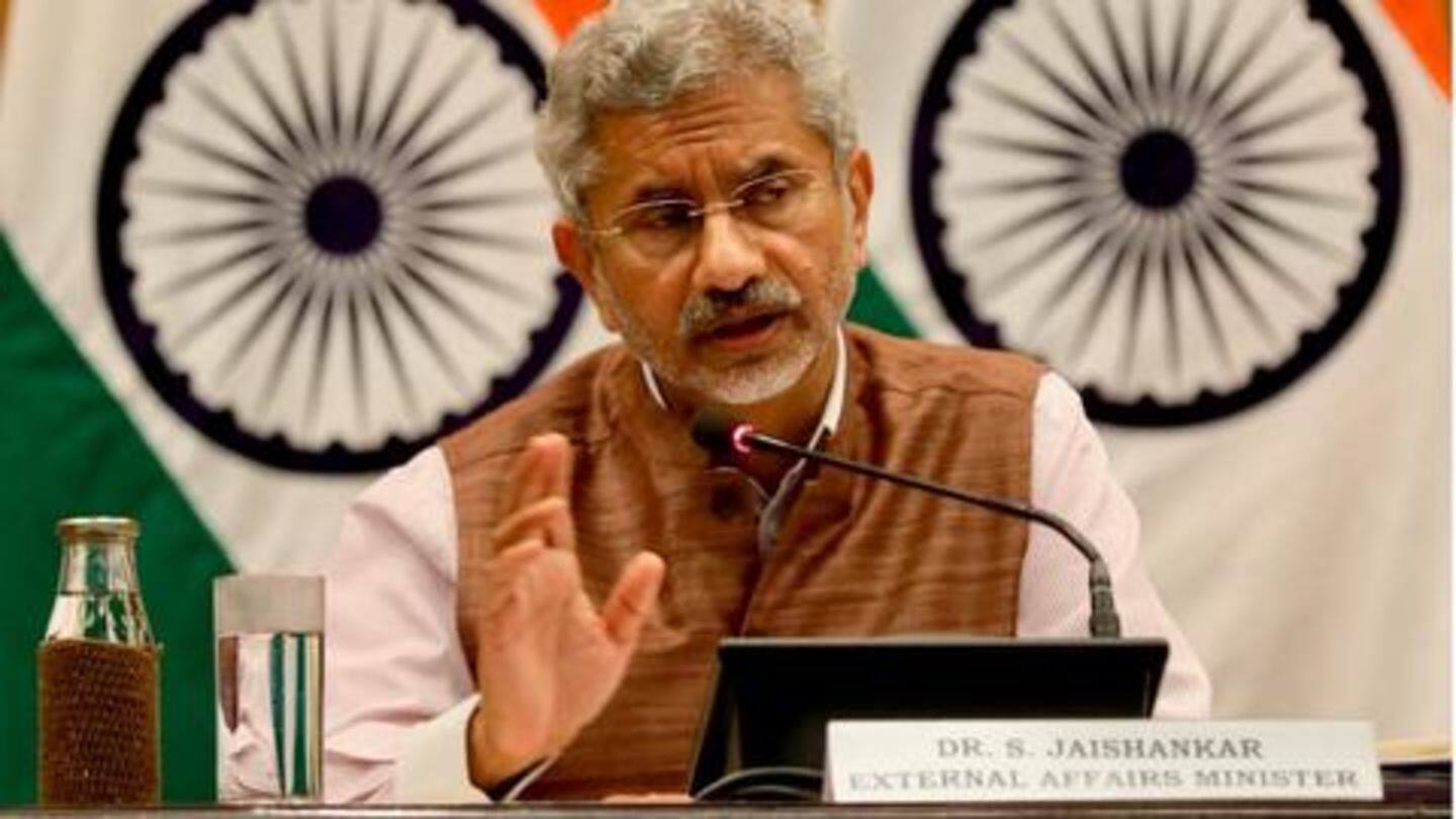 Jaishankar highlighted that "epicenter of terrorism" is India's neighbor Jaishankar highlighted that "epicenter of terrorism" is India's neighbor