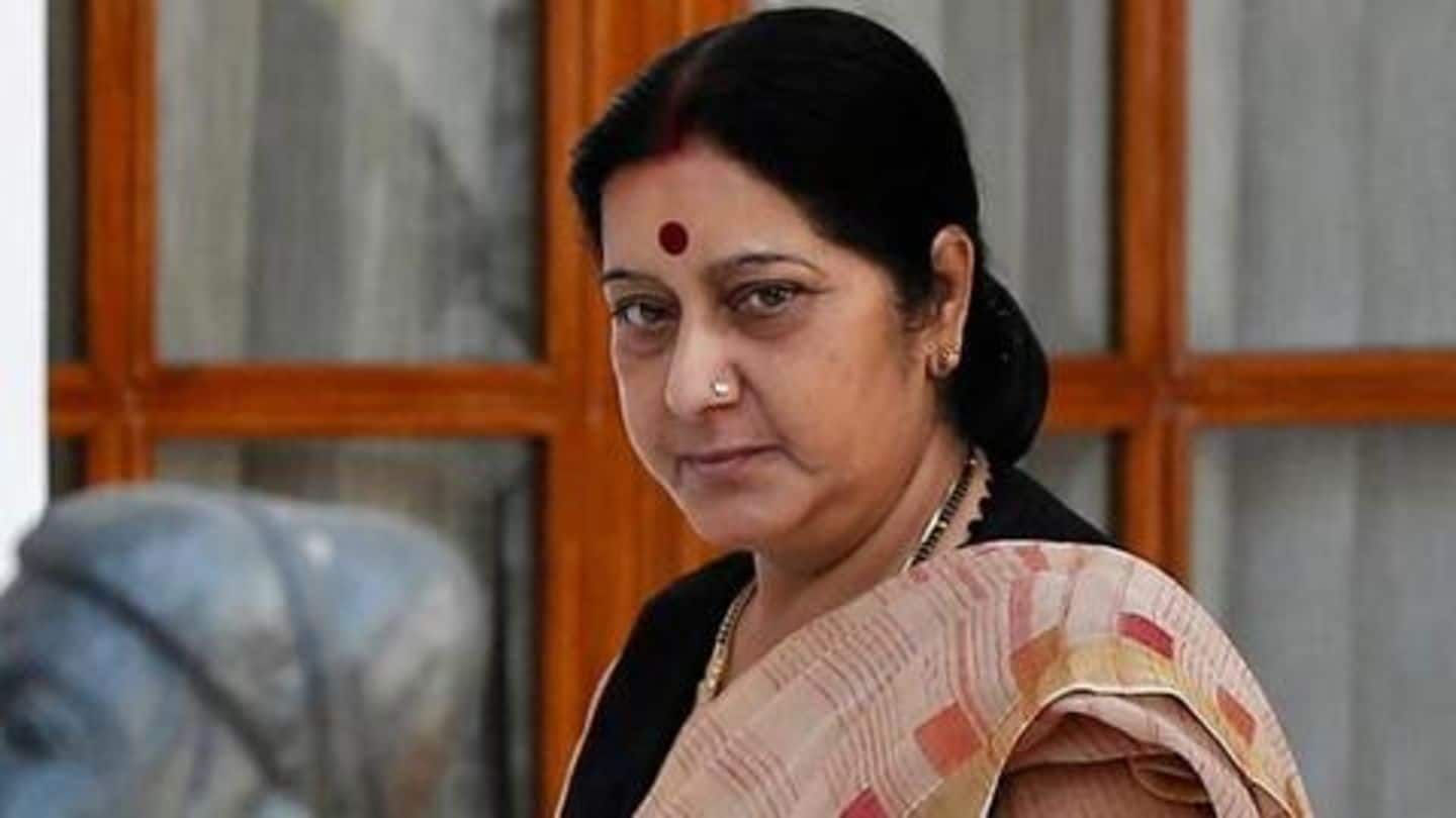 You are exposed: Sushma Swaraj blasts Pak-minister on 'googly remark'