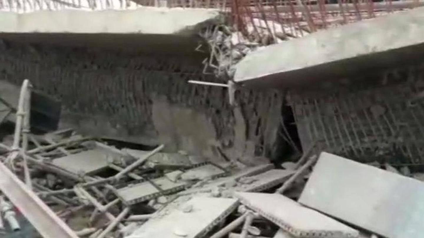 UP: Under-construction flyover collapses, many feared trapped; rescue operations underway