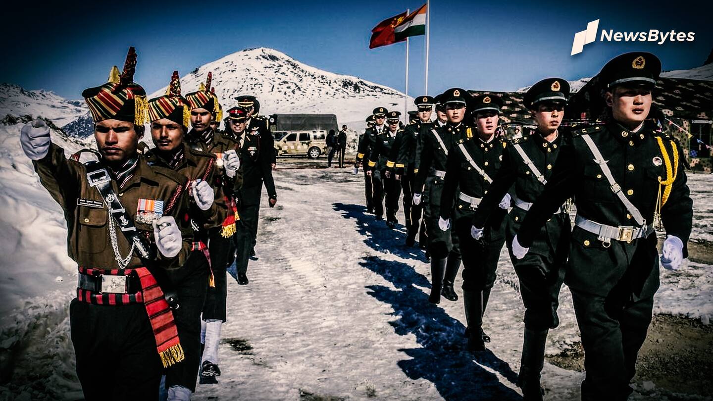 As per Indo-China agreements, border can't be inundated with troops As per Indo-China agreements, border can't be inundated with troops