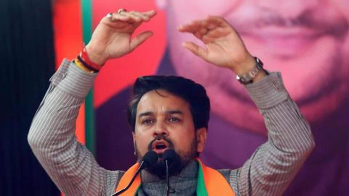 'Goli maarna band karo': Opposition disrupts Anurag Thakur's speech