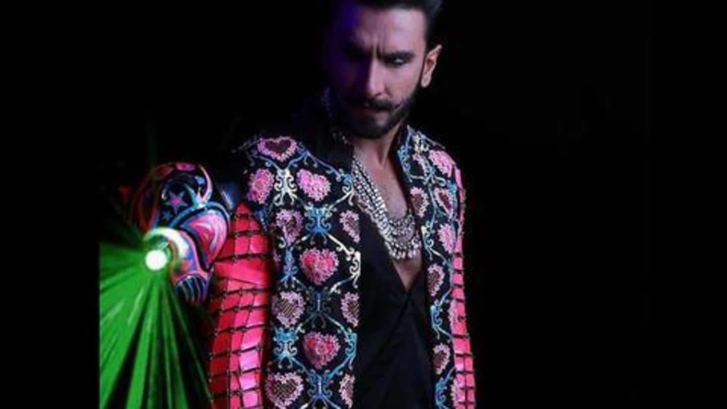 DeepVeer's party: Ranveer's glow-in-dark attire and kohl-rimmed eyes steal limelight