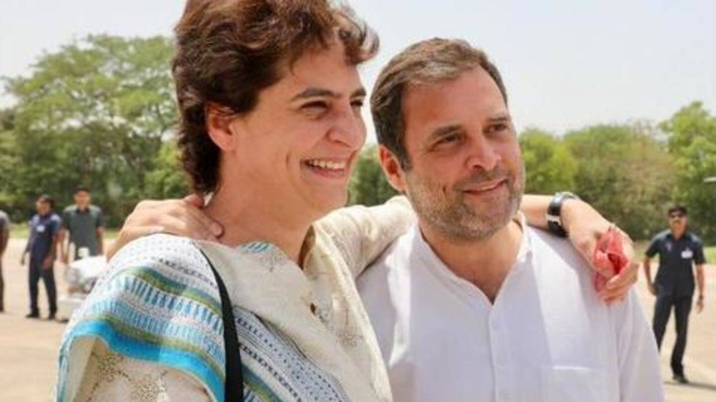 Meanwhile, siblings Rahul and Priyanka also remembered their father Meanwhile, siblings Rahul and Priyanka also remembered their father