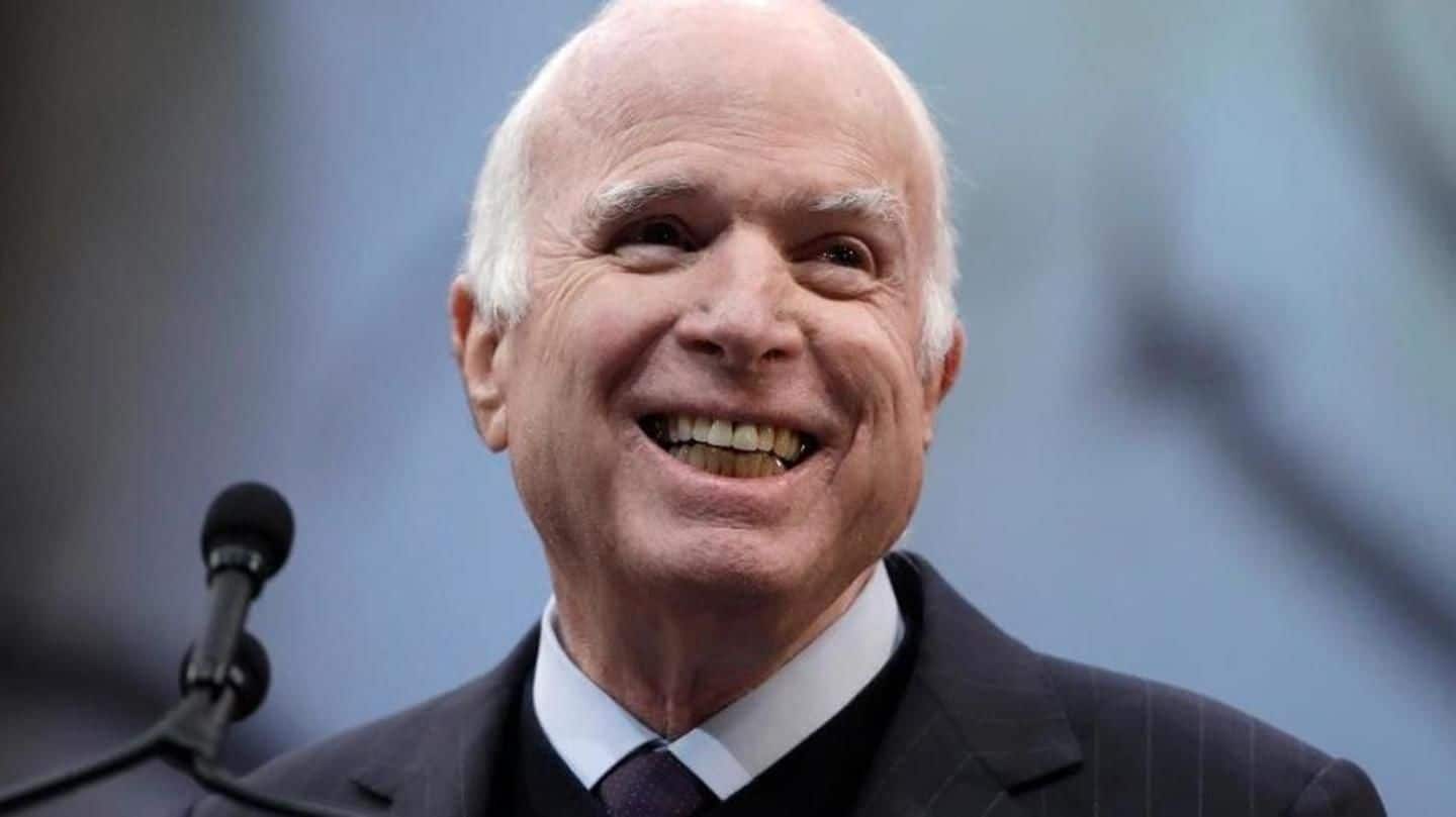 US Senator and war-hero John McCain dies at 81