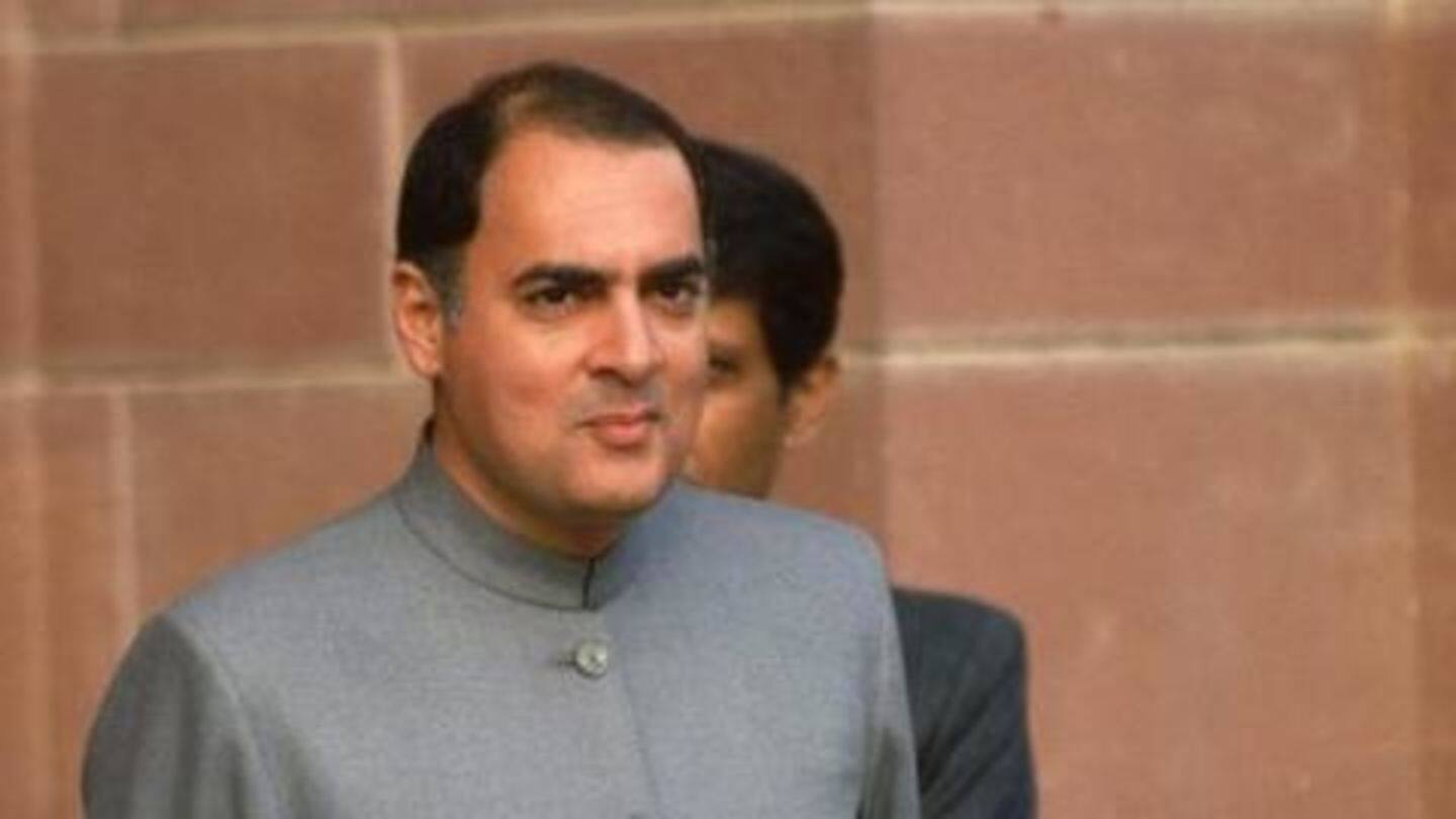 PM Modi is ripping Rajiv's 'beautiful' image apart PM Modi is ripping Rajiv's 'beautiful' image apart