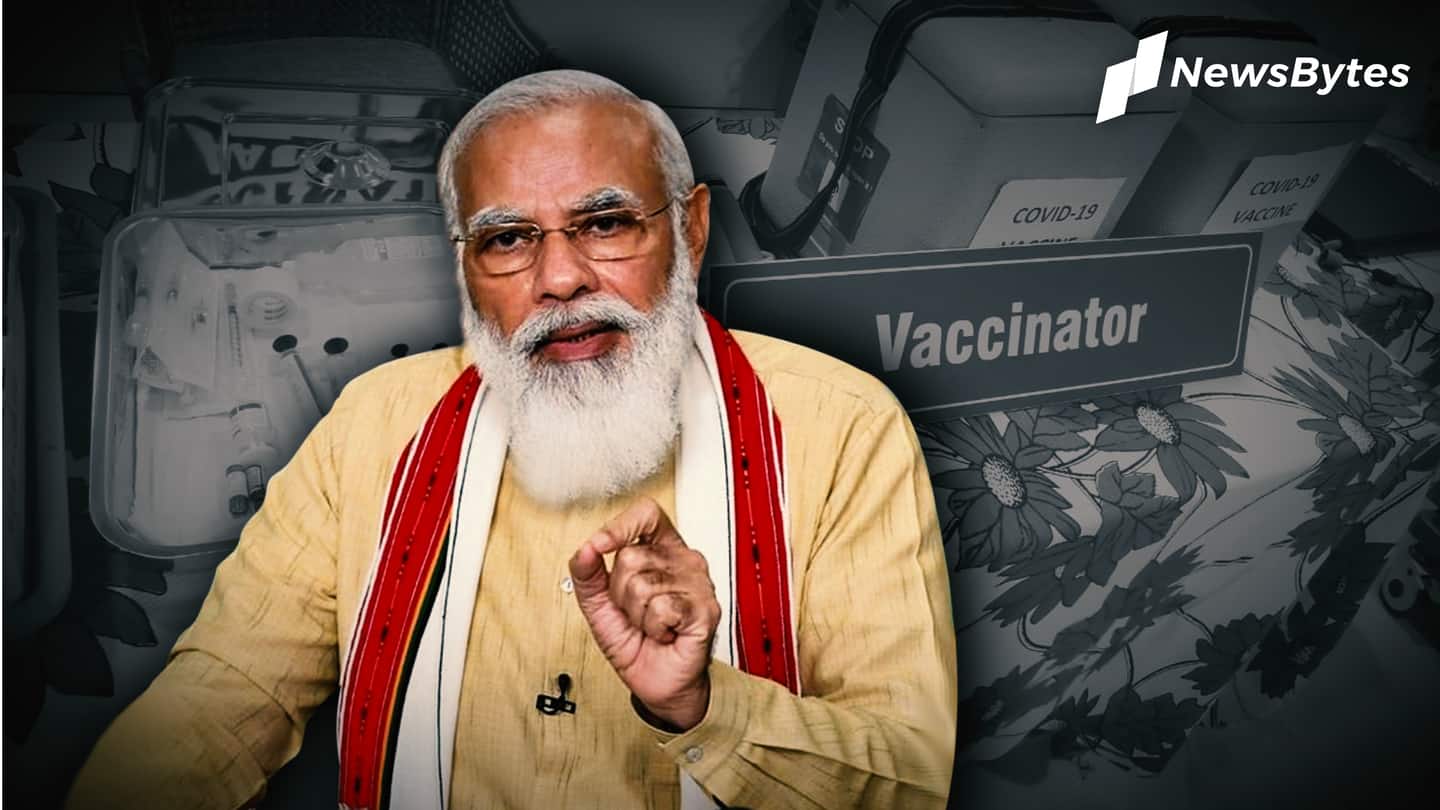 Sleeves up India! PM Modi launches coronavirus vaccination drive