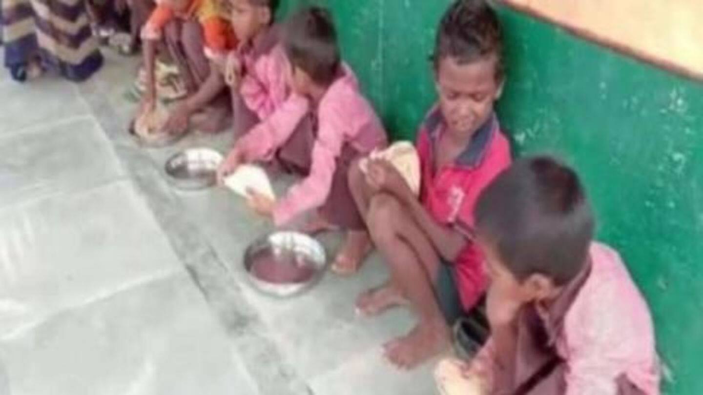 Another local said his daughter ate rice-salt twice Another local said his daughter ate rice-salt twice