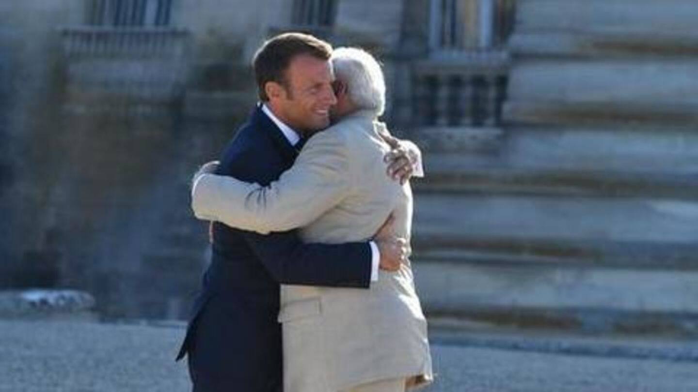 India and France have always supported each other: PM Modi India and France have always supported each other: PM Modi