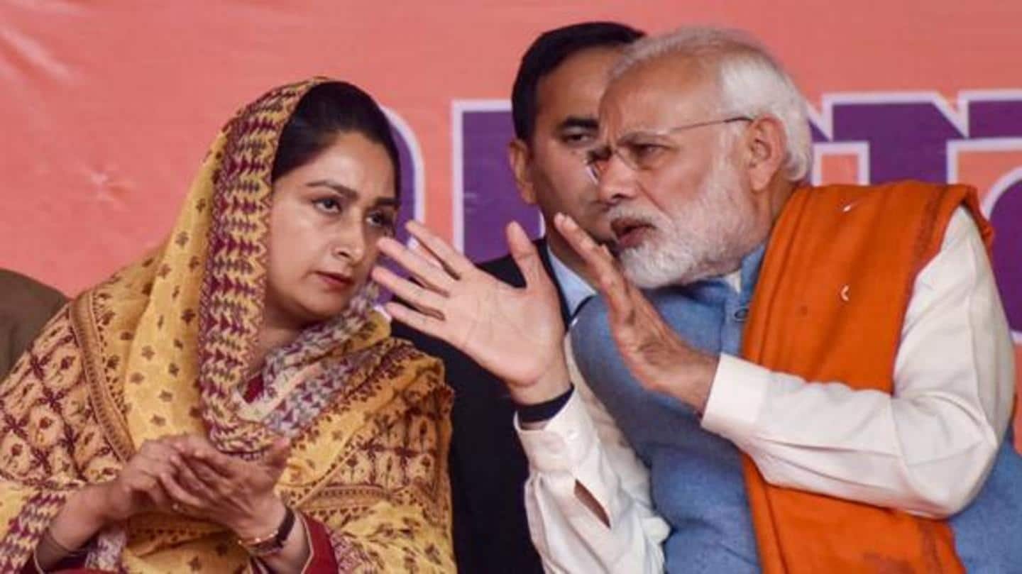 Flagged concerns, says ex-Minister Harsimrat Badal; SAD is rethinking alliance