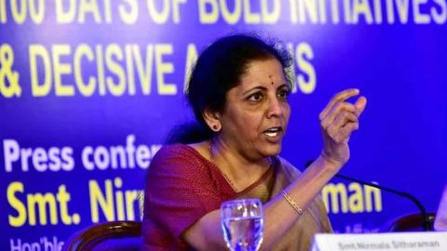Earlier, Sitharaman blamed millennials for fewer car sales Earlier, Sitharaman blamed millennials for fewer car sales