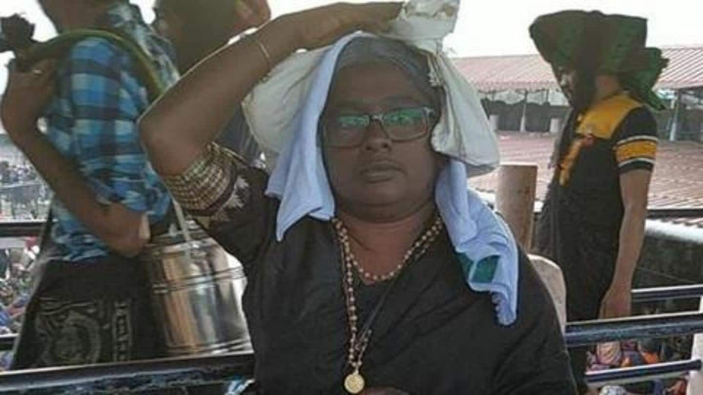 Sabarimala: After dyeing hair grey, 36-year-old enters shrine, offers prayers