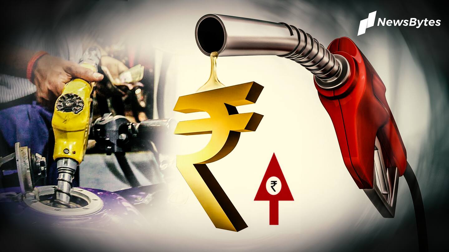 Prices of petrol and diesel hiked for tenth straight day
