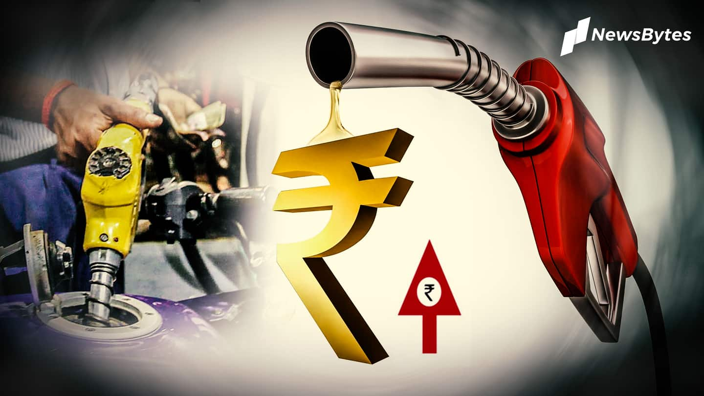 Prices of petrol and diesel hiked for tenth straight day