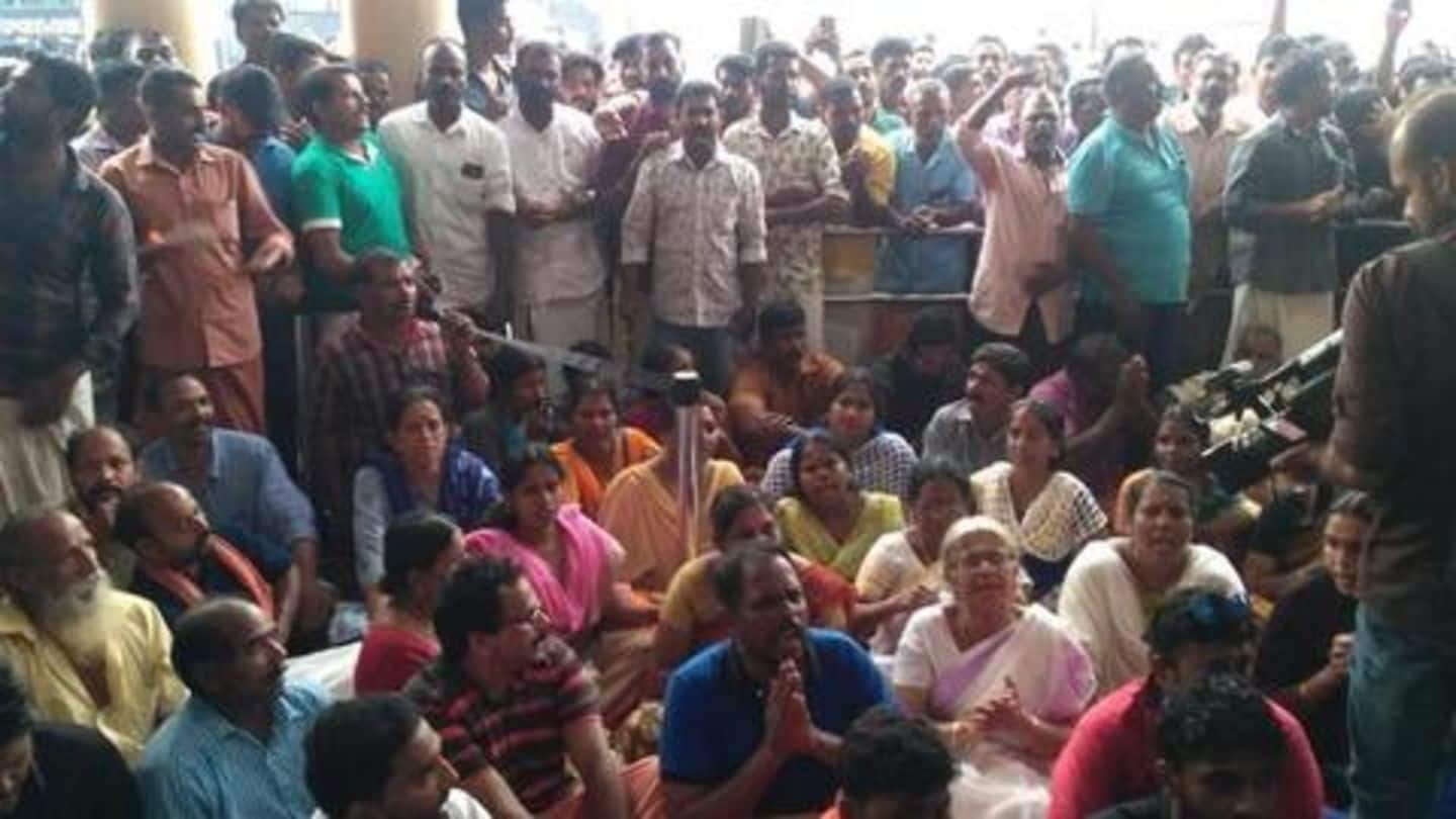 #SabarimalaRow: Hindu-groups call for hartal as temple opens for 2-months