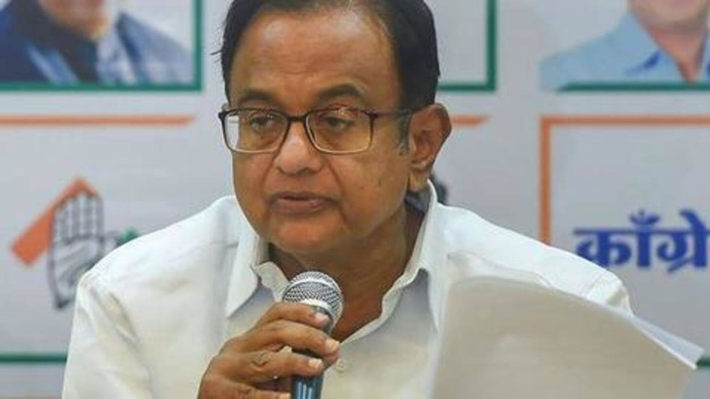 Earlier, in press meet, Chidambaram spoke about respecting law Earlier, in press meet, Chidambaram spoke about respecting law