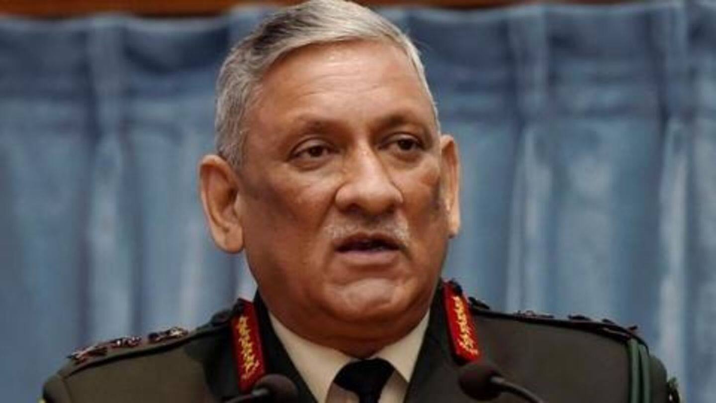 Separately, first CDS, Rawat, said he will chalk strategy soon Separately, first CDS, Rawat, said he will chalk strategy soon
