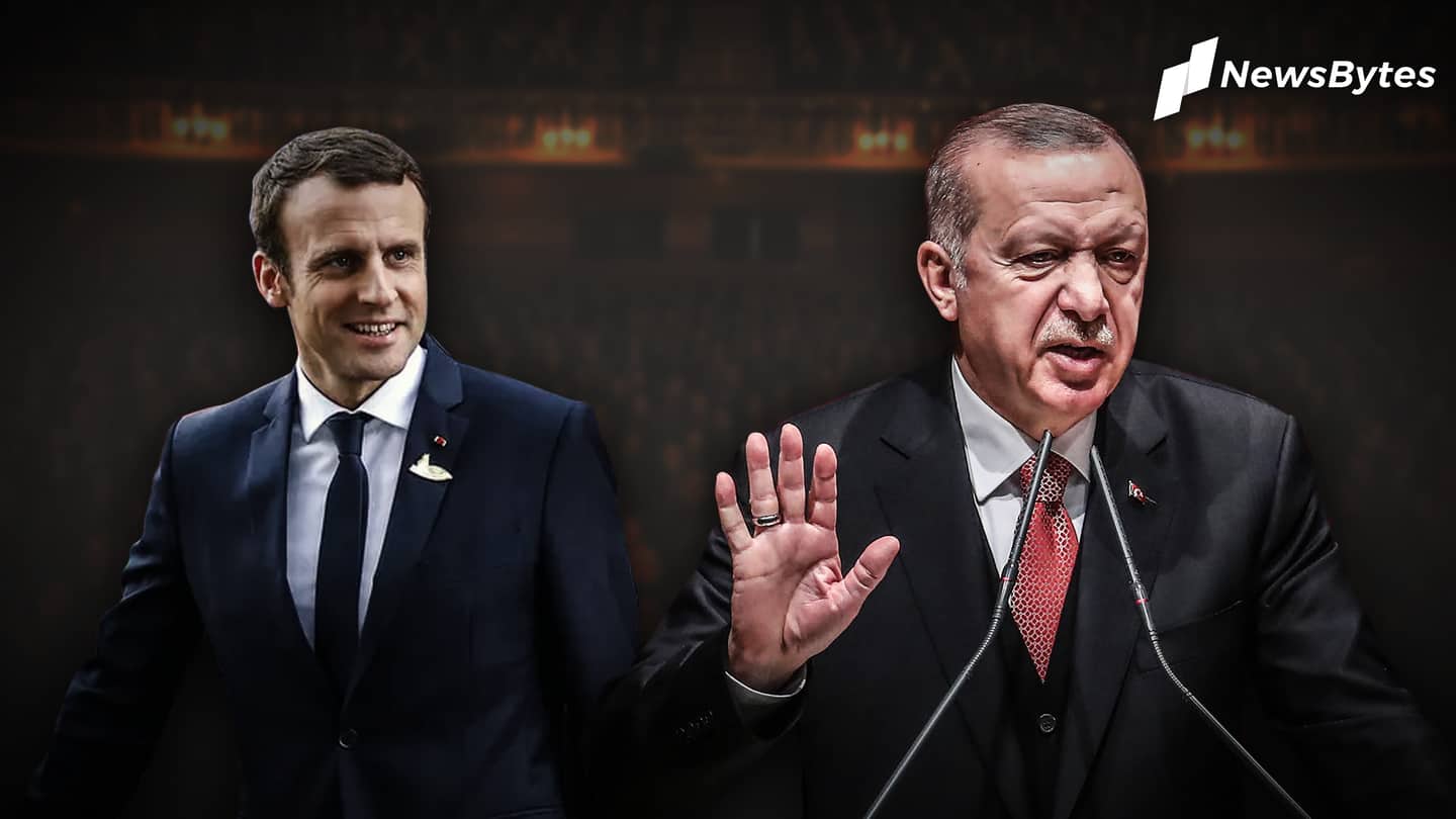 Erdogan charged at Macron, "suggested treatment" Erdogan charged at Macron, "suggested treatment"