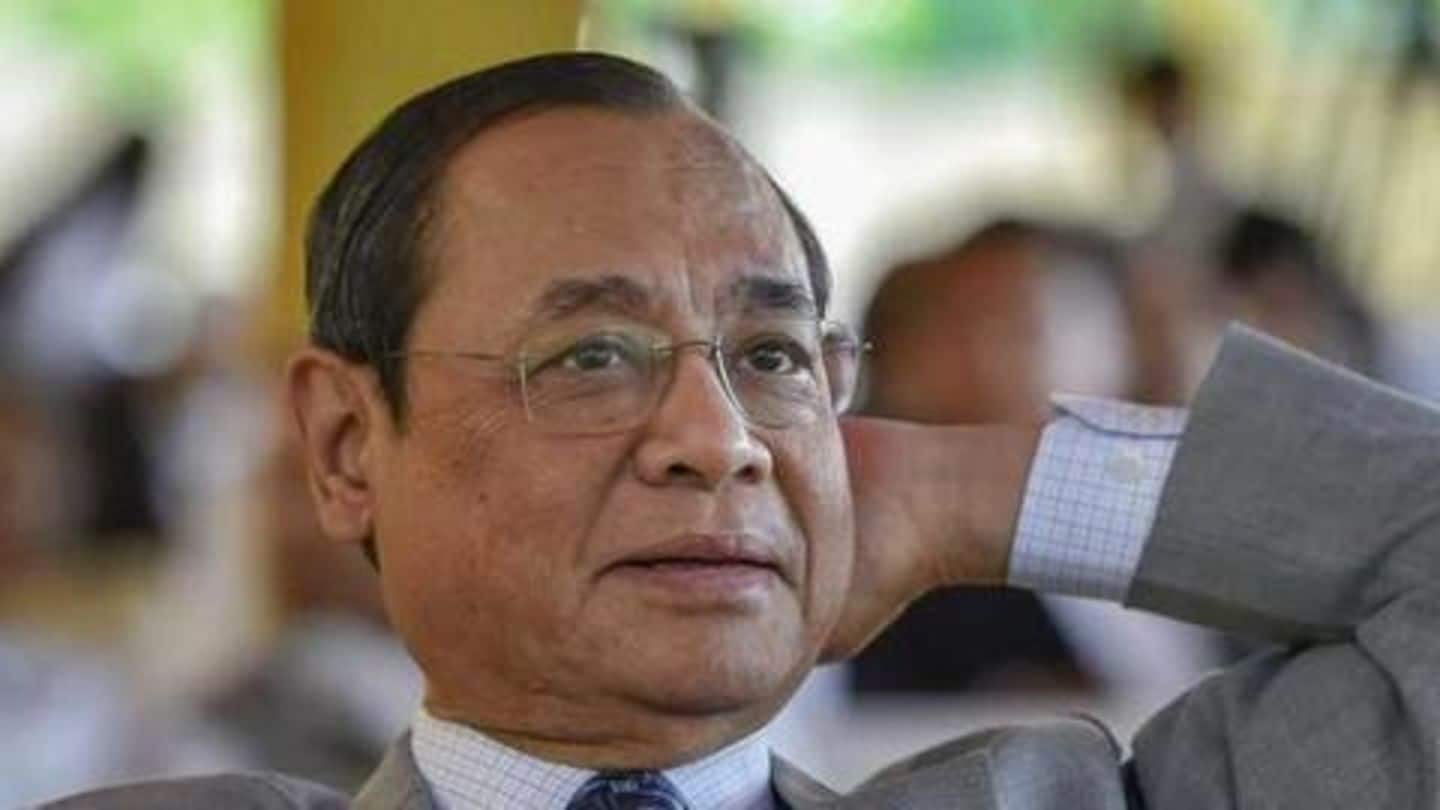 After letter to CJI Gogoi, special bench was formed After letter to CJI Gogoi, special bench was formed