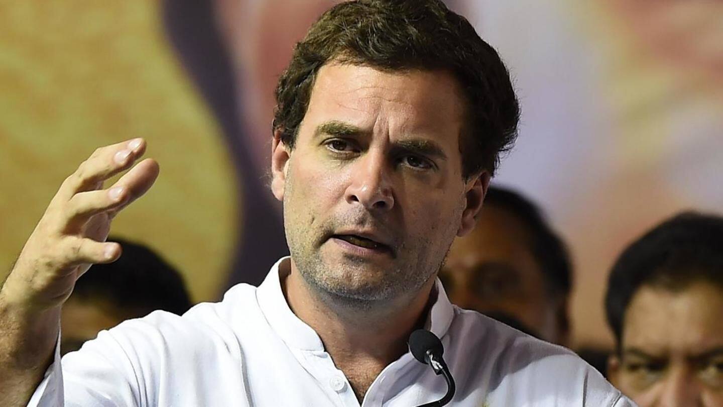 Rahul Gandhi slams Amit Shah for equating opposition with animals
