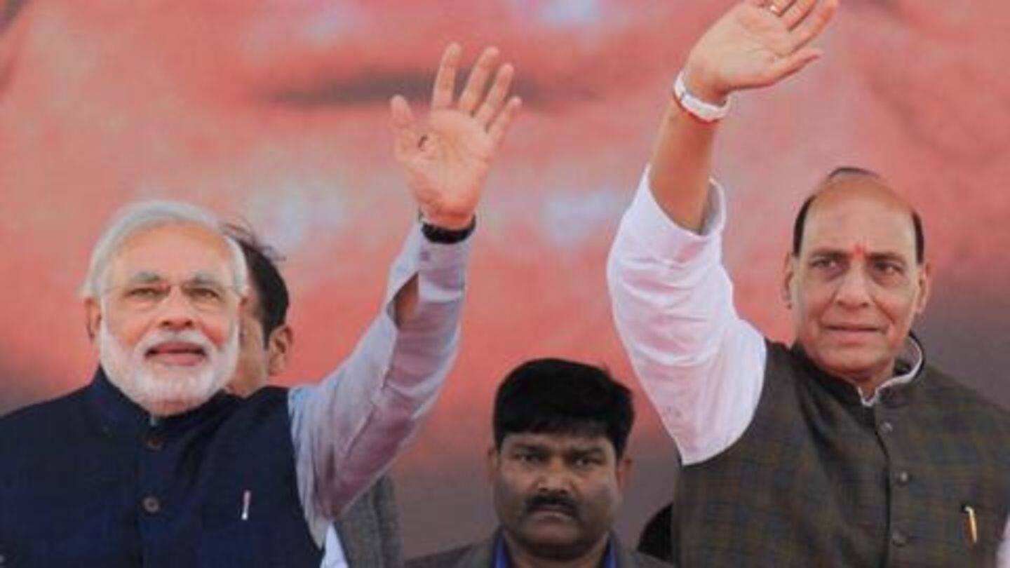 After omitting Rajnath, Centre includes him in six Cabinet committees