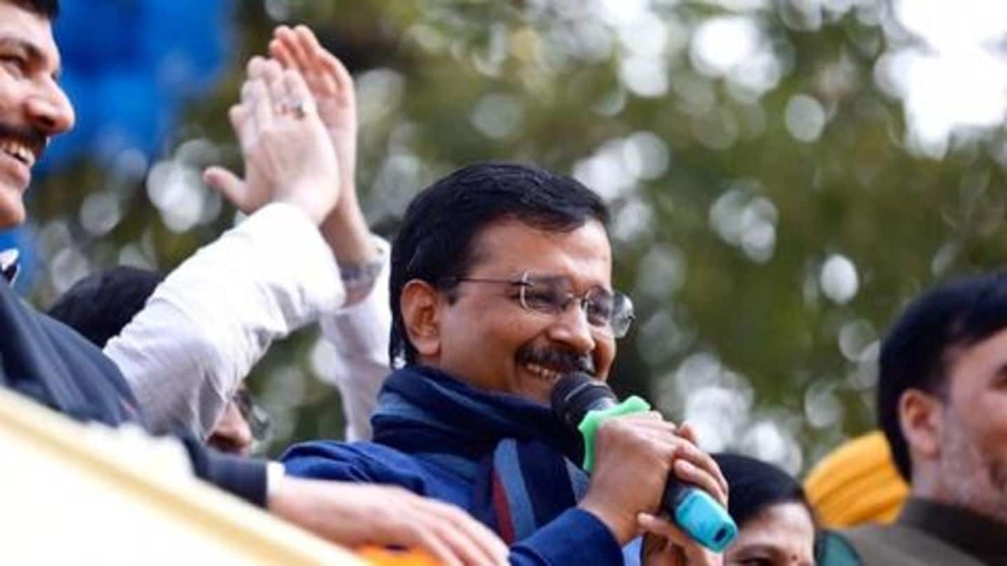 On February 16, Kejriwal to take oath at Ramlila Maidan