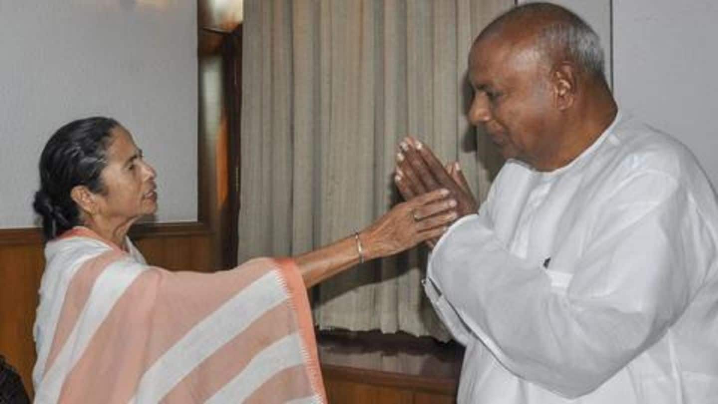Former Prime Minister Deve Gowda reaches West Bengal capital Former Prime Minister Deve Gowda reaches West Bengal capital