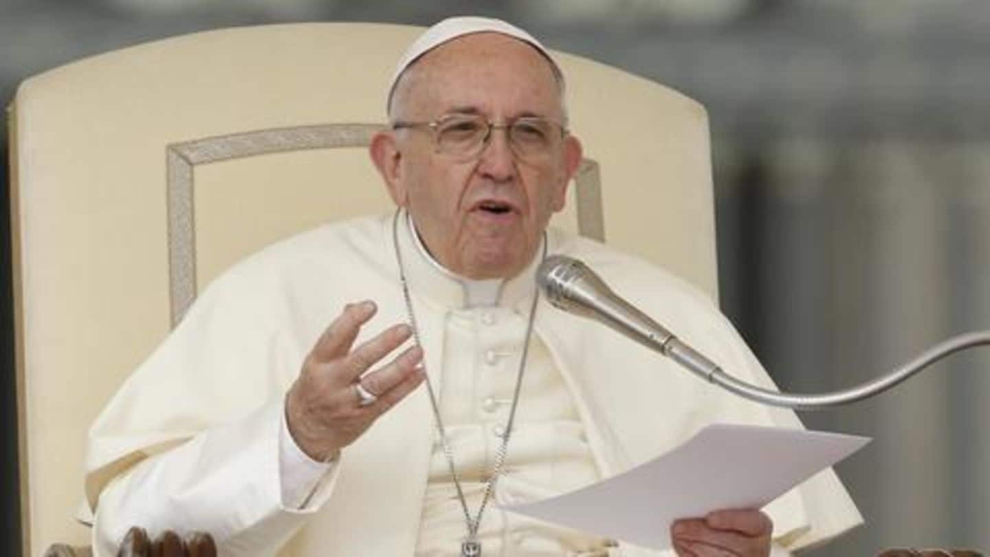 Pope tells gay priests to leave, if can't be celibate