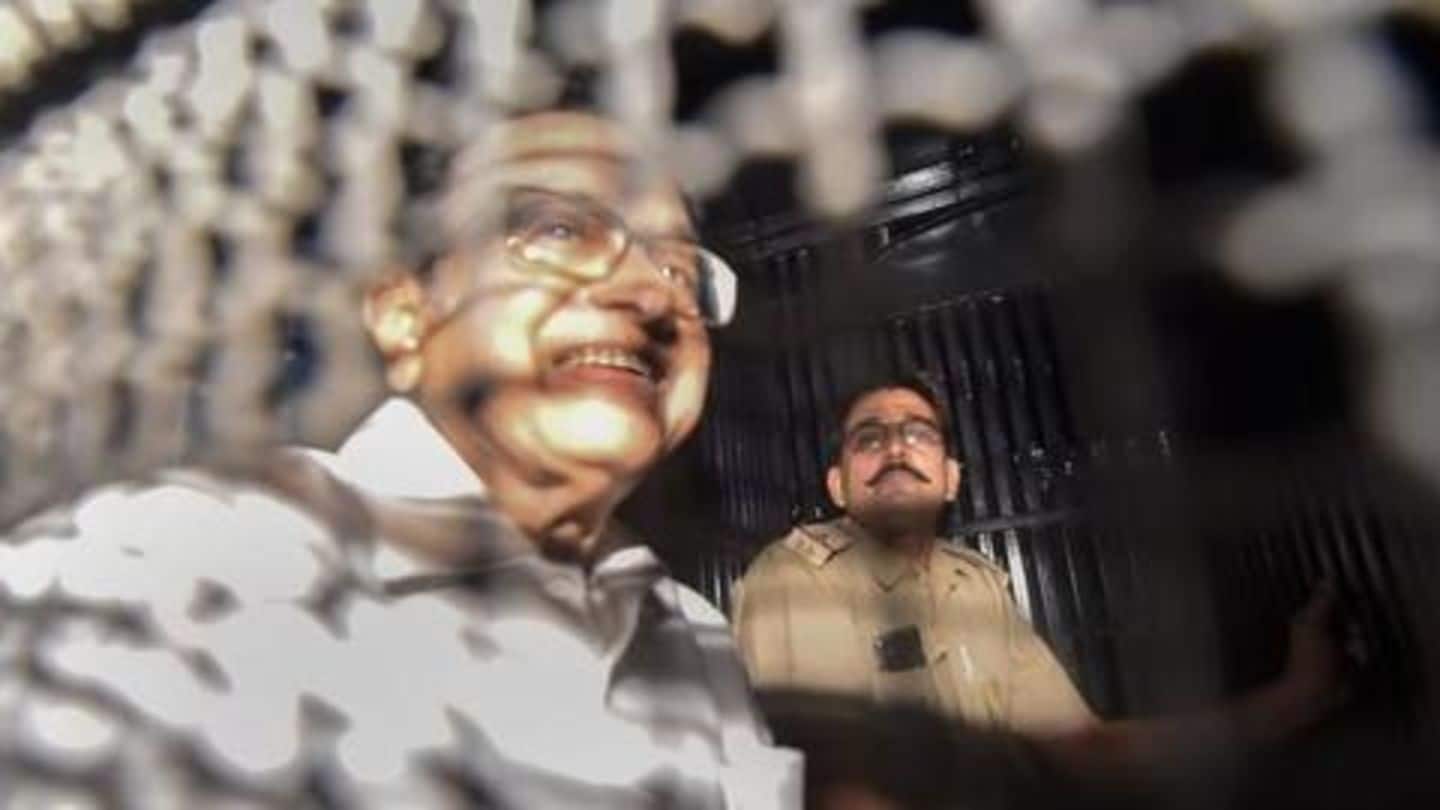 INX Media case: How Chidambaram spent night at Tihar jail