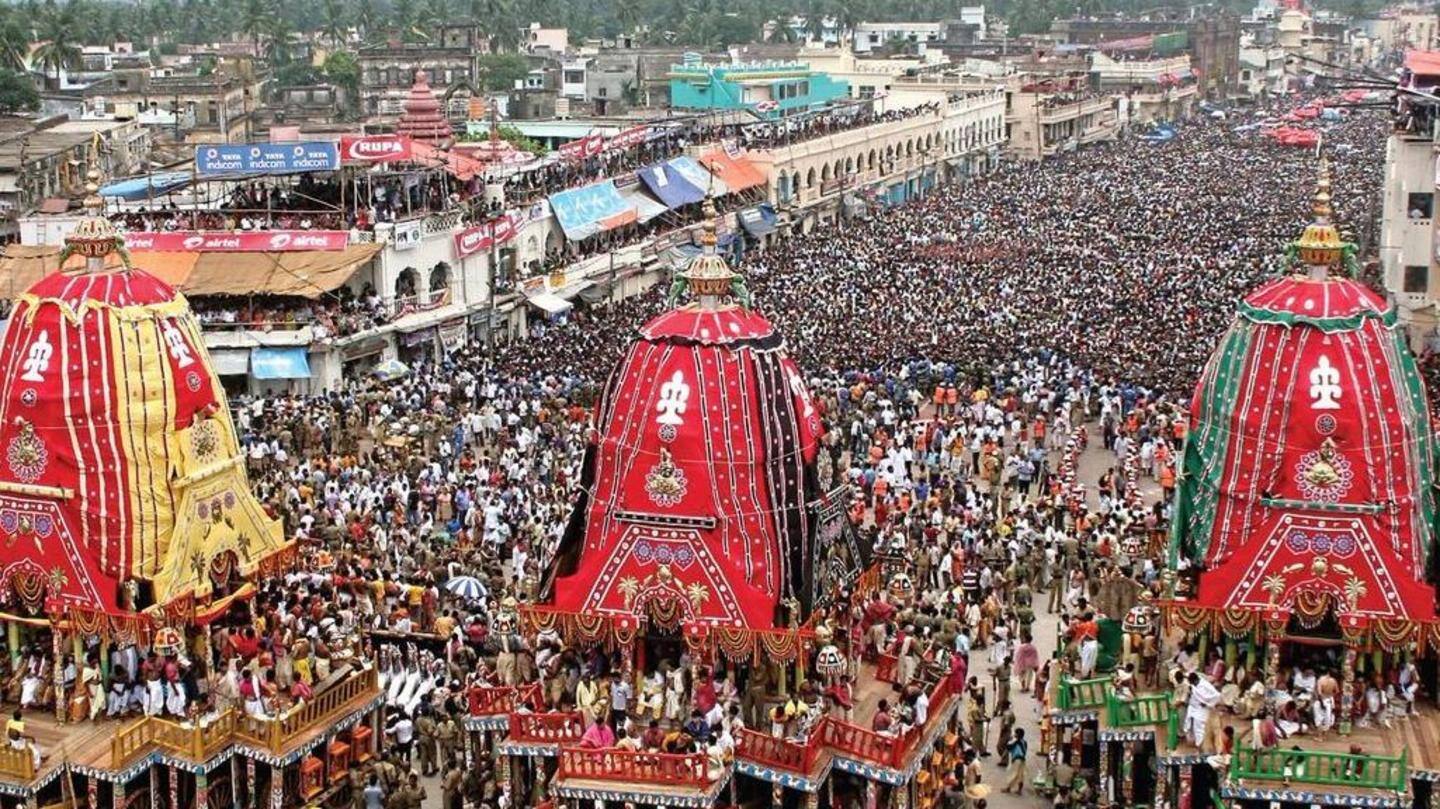 In Rath Yatra, deities are taken for a symbolic trip In Rath Yatra, deities are taken for a symbolic trip